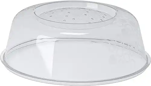 Mikrowellenabdeckhaube Ikea Mikrowellendeckel 26 cm in Weiß