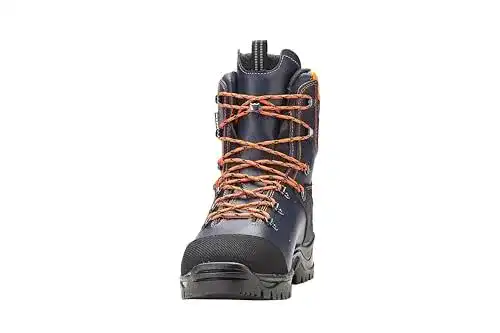 Schnittschutzstiefel Kox / Schnittschutzschuhe UNO Dunkelblau Größe 42