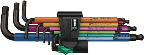 Innensechskantschlüssel Wera 950/9 Hex-Plus 1 SB, 9-teilig, metrisch
