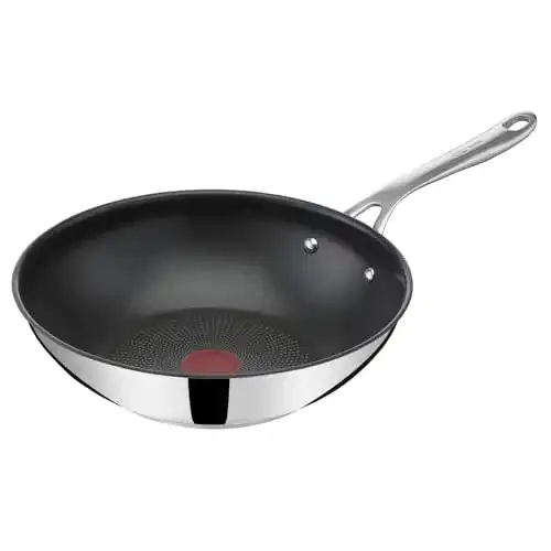 Tefal Jamie Oliver Wokpfanne 28 cm mit Antihaftversiegelung und Thermo-Signal