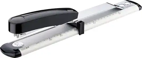 Langarmhefter Novus B 17 mit 300 mm Einlegetiefe für bis zu 40 Blatt