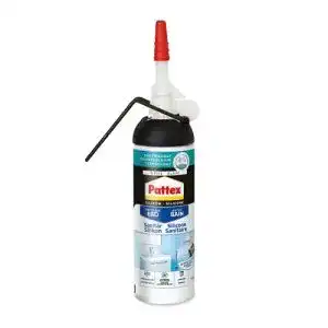 Pattex Sanitär Silikon für Bad und Dusche, 100ml