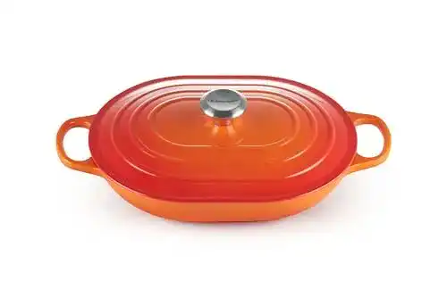 Le Creuset Signature Oblong Gusseisen Topf