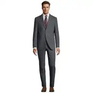 Steffen Klein Herren Designer Anzug im Slim Fit Stil