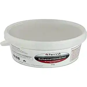 Schamottemörtel Fermit 3 kg Eimer für Bau- und Reparaturarbeiten