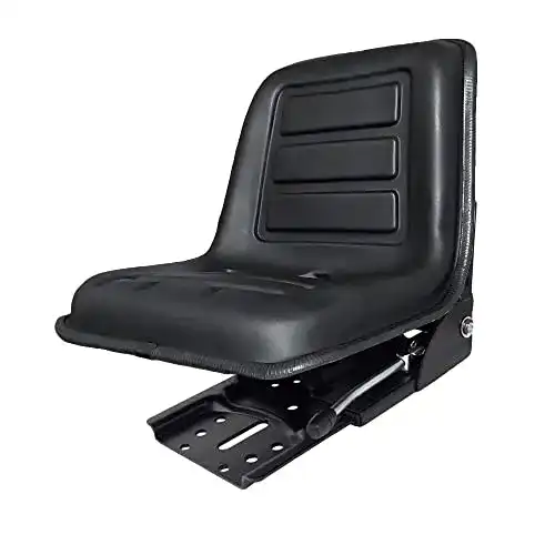 Traktorsitz KlaraSeats KS 44/8 PVC Schwarz für Schlepper