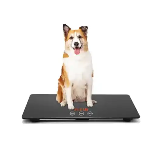 Tierwaage MINDPET-MED für Hunde digitale Tierwaage mit 3 Wiege-Modi