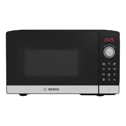 Bosch FEL023MS2 Serie 2 Mikrowelle 800 W mit Quarzgrill und Timer