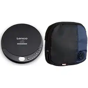Lenco CD-Player CD-200 mit LCD-Display und Tragetasche