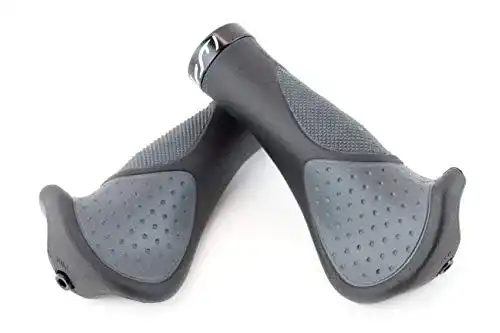 Fahrradgriffe Contec Unisex Tour Deluxe für Erwachsene, Schwarz