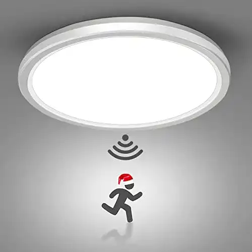 LED-Deckenleuchte mit Radar-Bewegungsmelder für effiziente Beleuchtung