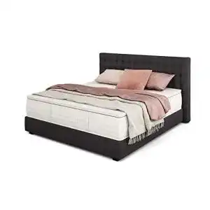 Bett 180×200 cm Boxspringbett Jumbo King mit 7-Zonen TFK Härtegrad H3