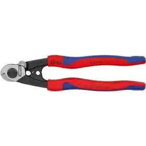Bowdenzugschneider Knipex Drahtseilschere 190 mm mit Mehrkomponenten-Hüllen