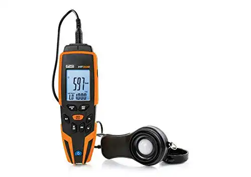Luxmeter HT Instruments HT309 für Lichtmessungen von 40 bis 400000 lx