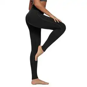Queenieke Yoga Leggings mit Tasche für Damen in klassischem Design