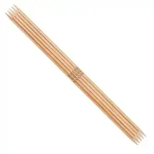 Addi Double-Pointed Stricknadel aus Bambus 15 cm