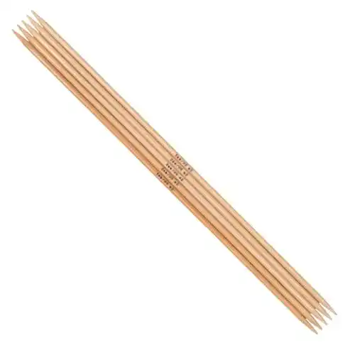 Addi Double-Pointed Stricknadel aus Bambus 15 cm