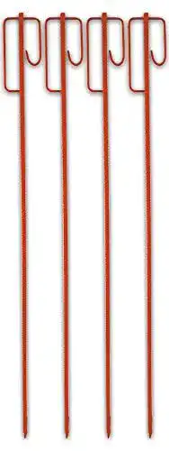 Absperrleinenhalter UvV UVHLT150 1,48 m lange Stahlhalter