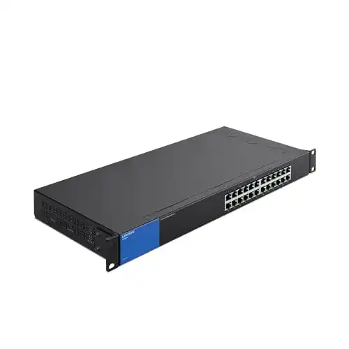 Linksys LGS124-EU 24-Port Unmanaged Gigabit-Switch für effiziente Netzwerke