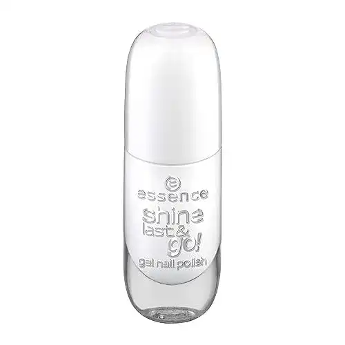 Weißer Nagellack von essence cosmetics – Shine Last