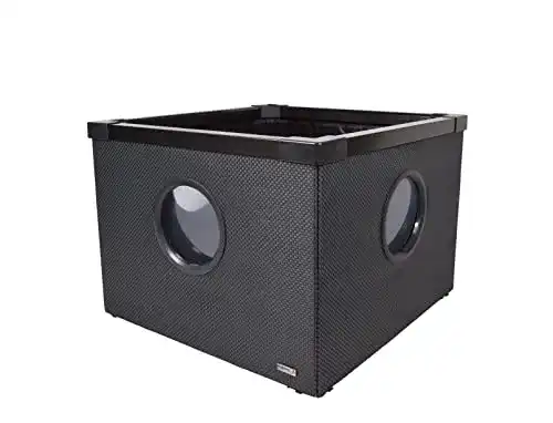 Hochteich Hozelock Outdoor Aquarium für Terrassen mit Fenstern
