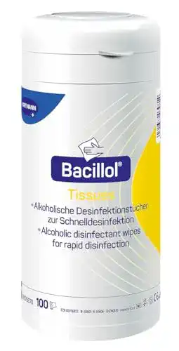 Desinfektionstücher von Bacillol – Alkoholische Reinigungstücher