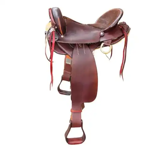 Wanderreitsattel Amesbichler Reitsport Prof. Endurance Dunkelbraun 15″