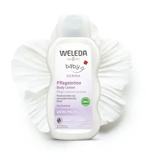 Weleda Bio Baby Derma Lotion mit Weißer Malve für empfindliche Haut