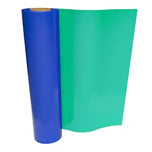 Baupark24 Glasschutzfolie 100 cm x 100 m für Oberflächenschutz