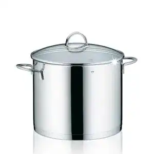 Kela 10961 Gemüsetopf 8 Liter aus Edelstahl, induktionsgeeignet