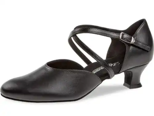 Damen Tanzschuhe Diamant Modell 148-112-034 in Schwarz