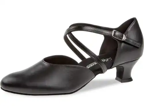 Damen Tanzschuhe Diamant Modell 148-112-034 in Schwarz