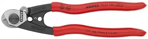 Bowdenzugschneider Knipex Drahtseilschneider mit Kunststoffüberzug