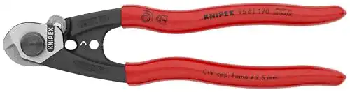 Bowdenzugschneider Knipex Drahtseilschneider mit Kunststoffüberzug
