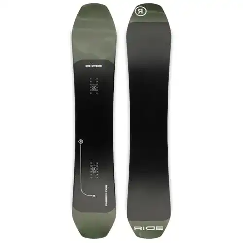 Ride Deep Fake Snowboard 2025, 155 cm – All Mountain für Unisex