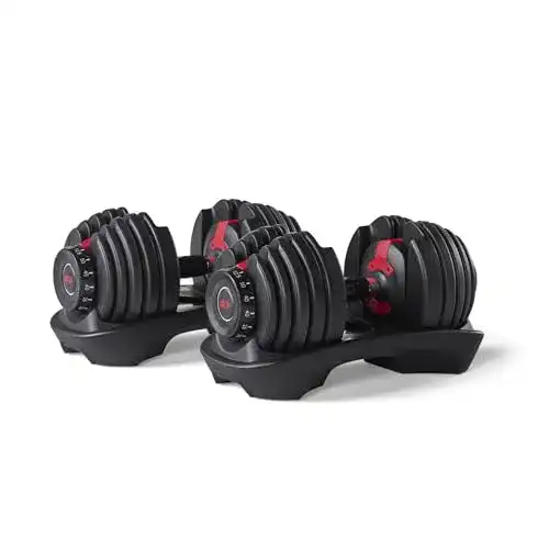 Verstellbare Hanteln Bowflex SelectTech 552i Kurzhantel schwarz