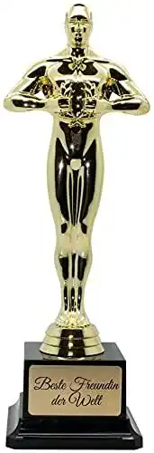 Oscar Statue Deitert Siegerfigur für beste Freundin der Welt