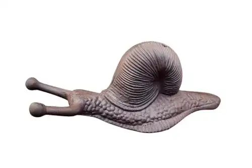 Stiefelknecht Esschert Design Schnecke in Braun 31,9 x 12,5 x 12,5 cm