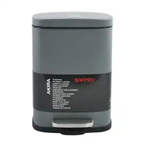 Kosmetikeimer Spirella 5 Liter Edelstahl mit Absenkautomatik