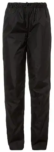 Regenhose für Damen von Vaude Fluid – wasserdicht und atmungsaktiv