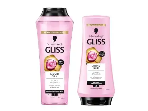 Gliss Kur Shampoo Liquid Silk 250 ml Haarpflege mit Ceramiden