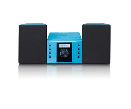 CD-Player Lenco MC-013BU Kompaktanlage für Kinder mit Radio und AUX