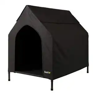Hundeliege Lionto Outdoor mit Dach, 130x85x113 cm, wasserabweisend
