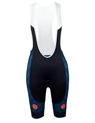 Bibshorts Damen Sundried Pro Bib Shorts Gepolsterte Fahrradhose S