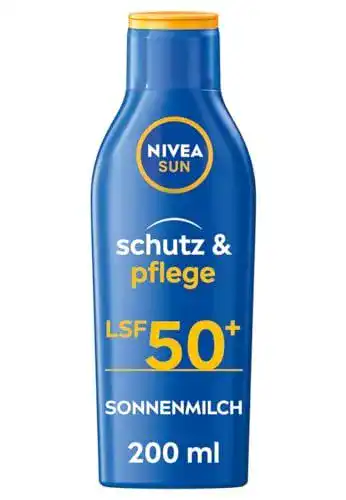 Nivea Sun Schutz & Pflege Sonnenmilch LSF 50+