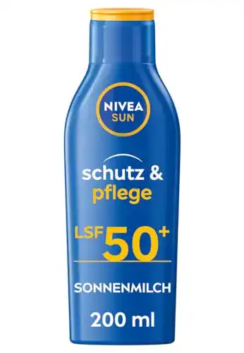 Nivea Sun Schutz & Pflege Sonnenmilch LSF 50+