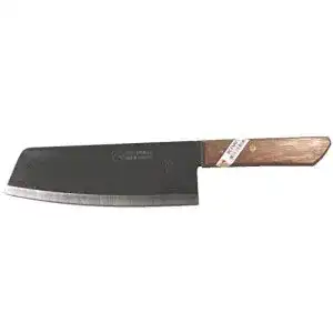 Kiwi Nakiri Küchenmesser mit Holzgriff und Edelstahlklinge