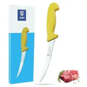 Fleischermesser SMI Solingen Ausbeinmesser gebogen flexibel