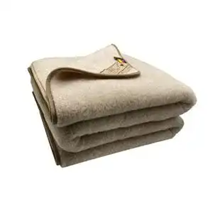 Alpaka-Decke aus 20% Alpaka Wolle und 80% Merino Wolle