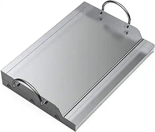 Plancha Grillplatte von Onlyfire aus Edelstahl für Gasgrills